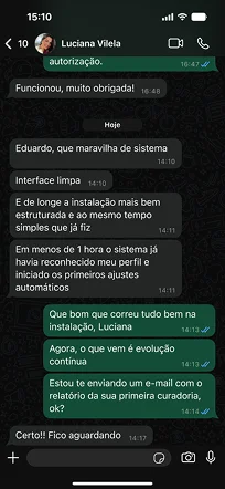 Depoimento de Cliente